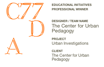 Core 77 Design Award Educational Initiative&nbsp;winner